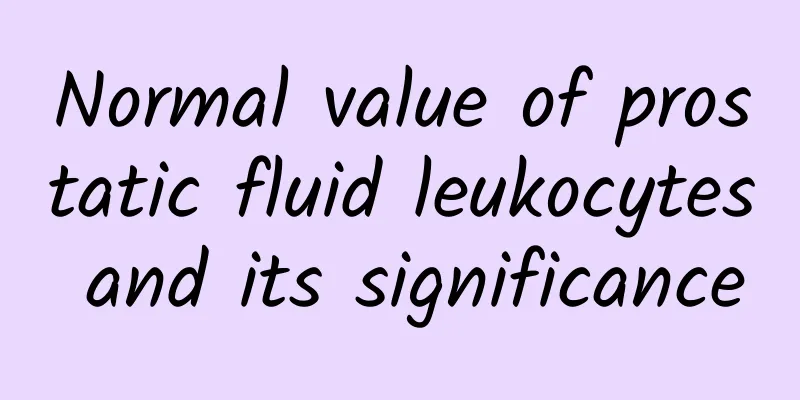 Normal value of prostatic fluid leukocytes and its significance