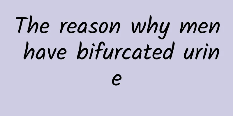 The reason why men have bifurcated urine
