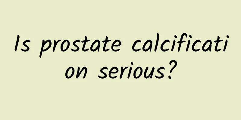 Is prostate calcification serious?