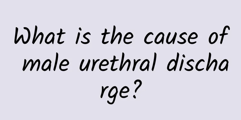 What is the cause of male urethral discharge?
