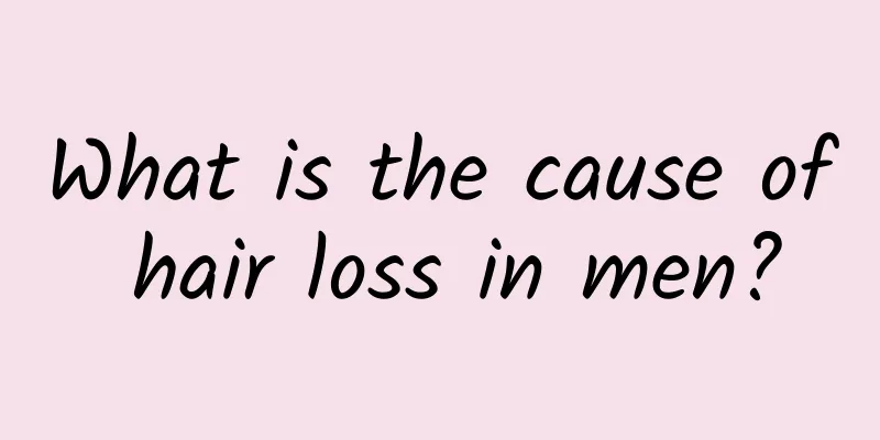 What is the cause of hair loss in men?