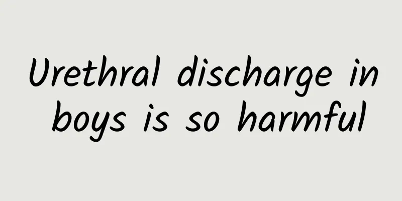 Urethral discharge in boys is so harmful
