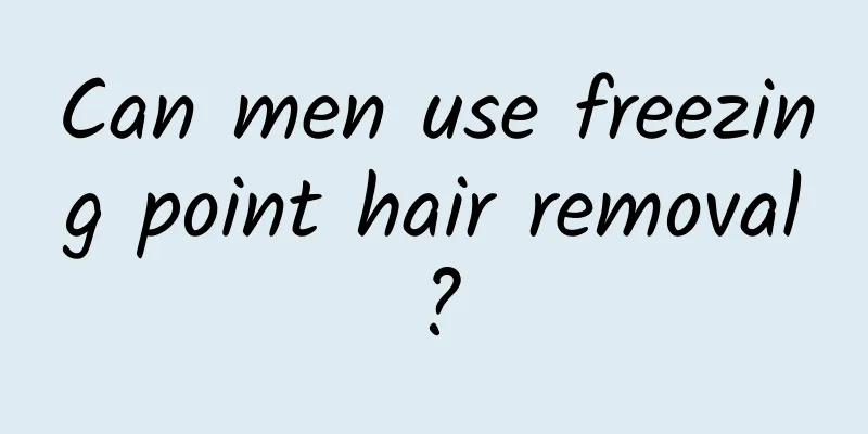Can men use freezing point hair removal?