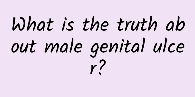 What is the truth about male genital ulcer?