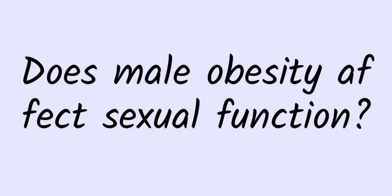 Does male obesity affect sexual function?