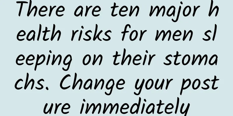 There are ten major health risks for men sleeping on their stomachs. Change your posture immediately