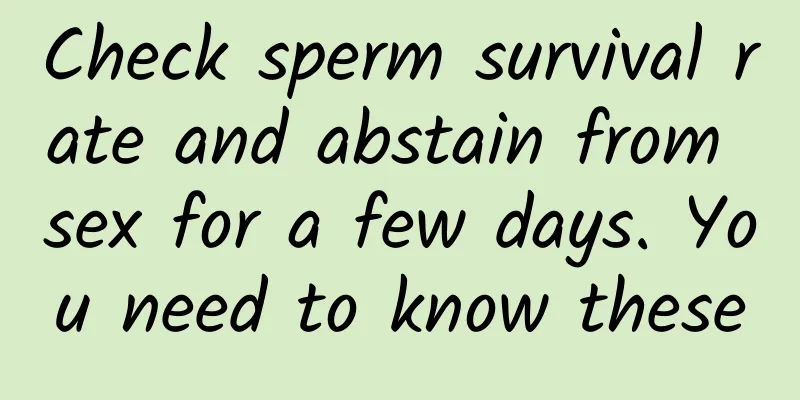 Check sperm survival rate and abstain from sex for a few days. You need to know these