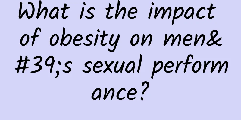 What is the impact of obesity on men's sexual performance?