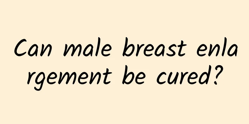 Can male breast enlargement be cured?
