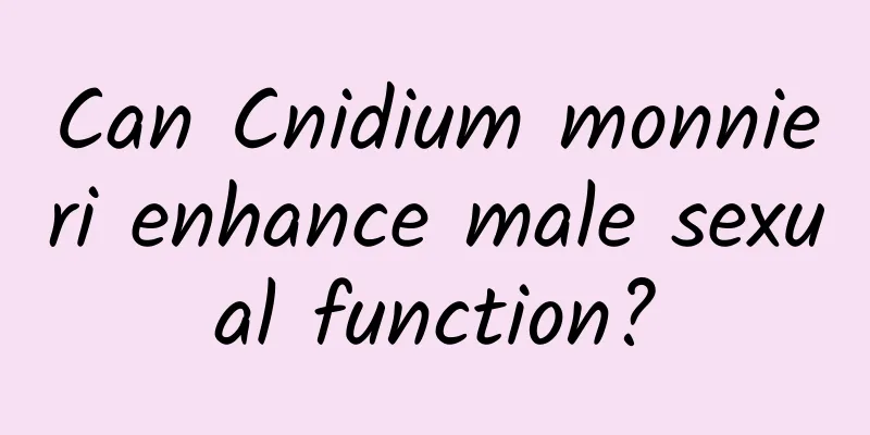 Can Cnidium monnieri enhance male sexual function?