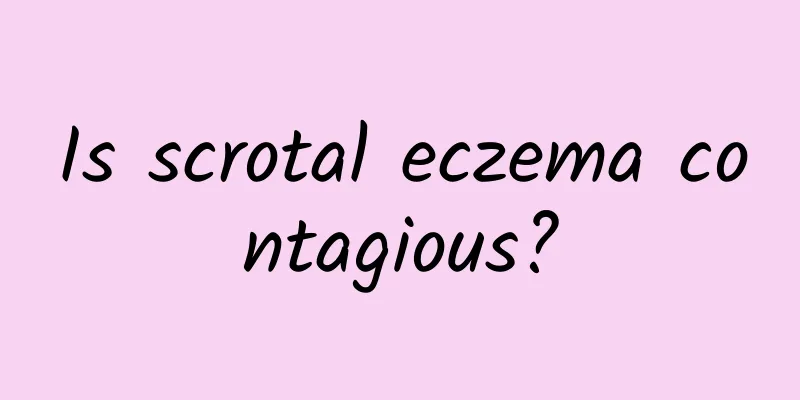 Is scrotal eczema contagious?