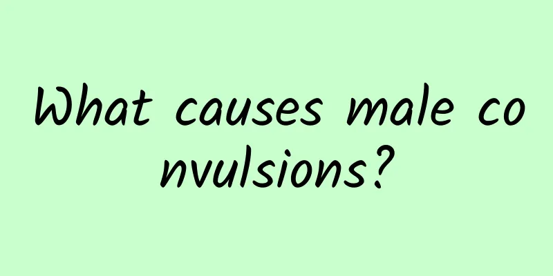 What causes male convulsions?