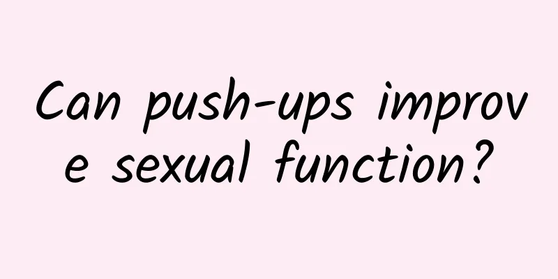 Can push-ups improve sexual function?