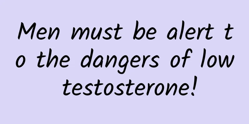 Men must be alert to the dangers of low testosterone!