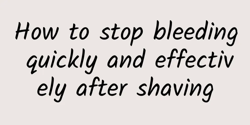 How to stop bleeding quickly and effectively after shaving