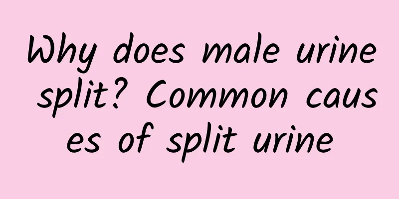 Why does male urine split? Common causes of split urine