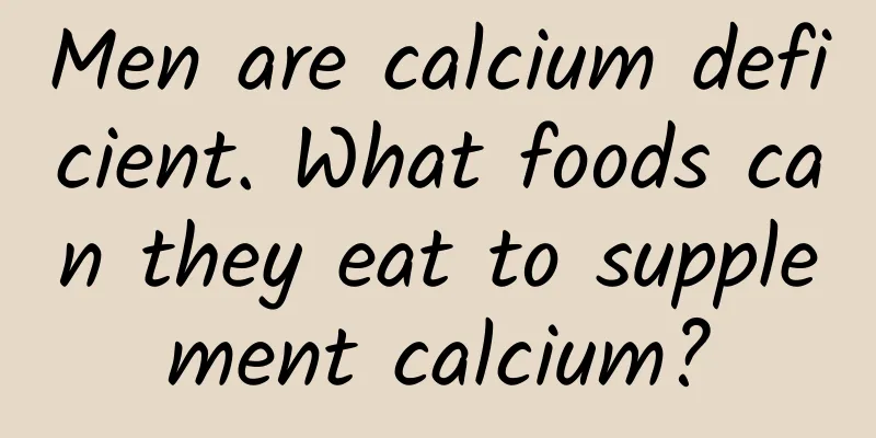 Men are calcium deficient. What foods can they eat to supplement calcium?
