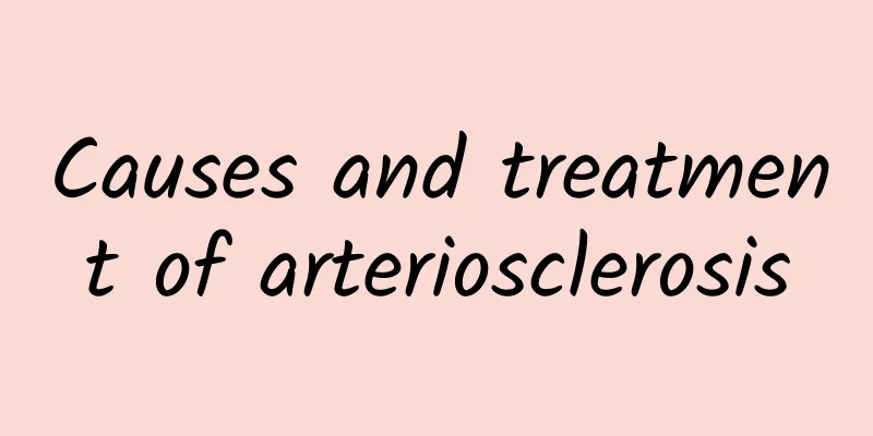 Causes and treatment of arteriosclerosis