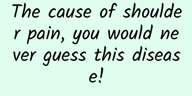 The cause of shoulder pain, you would never guess this disease!