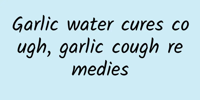 Garlic water cures cough, garlic cough remedies