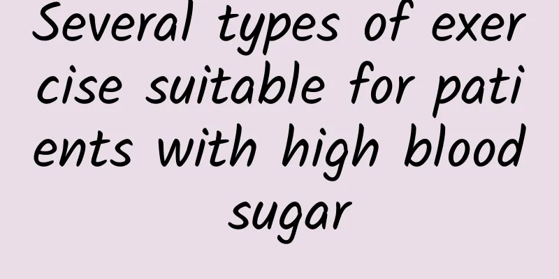 Several types of exercise suitable for patients with high blood sugar