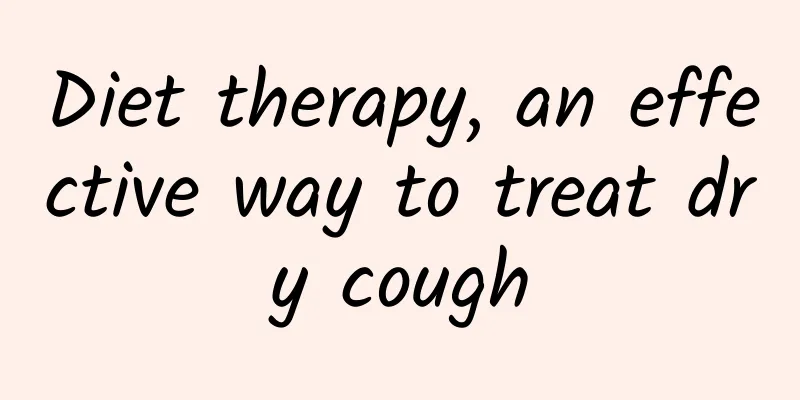 Diet therapy, an effective way to treat dry cough