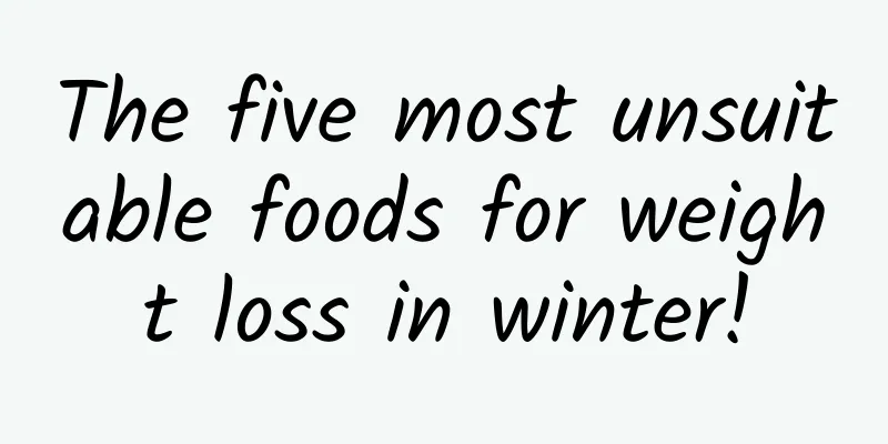 The five most unsuitable foods for weight loss in winter!