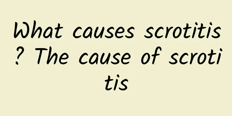 What causes scrotitis? The cause of scrotitis