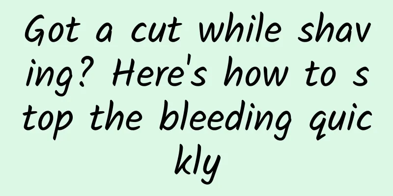 Got a cut while shaving? Here's how to stop the bleeding quickly