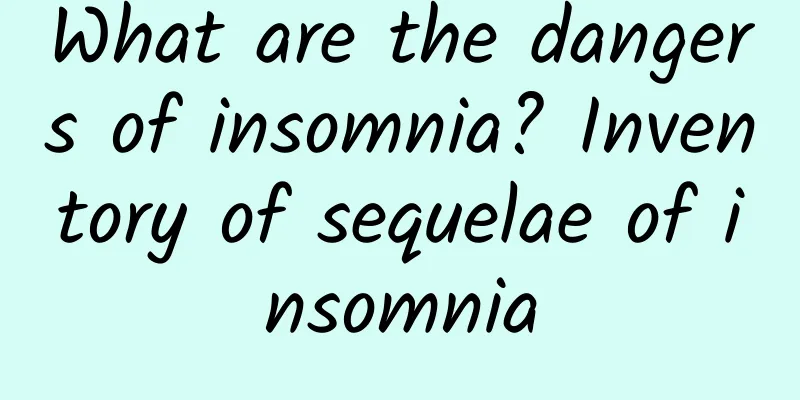 What are the dangers of insomnia? Inventory of sequelae of insomnia