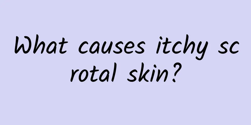 What causes itchy scrotal skin?