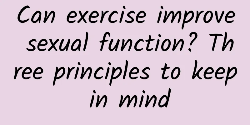 Can exercise improve sexual function? Three principles to keep in mind