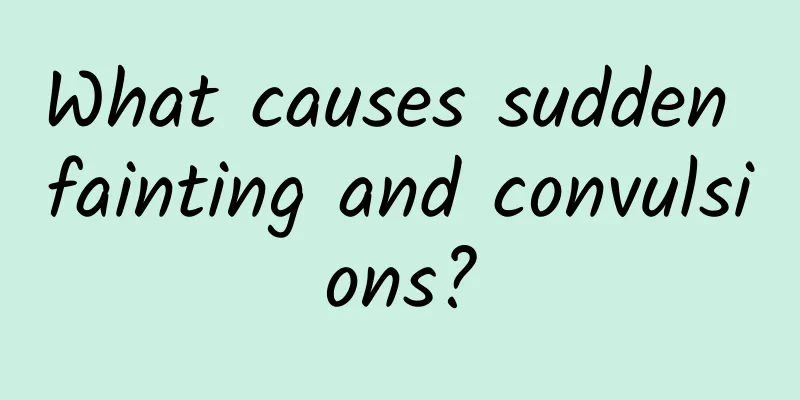 What causes sudden fainting and convulsions?