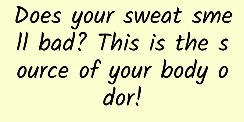 Does your sweat smell bad? This is the source of your body odor!