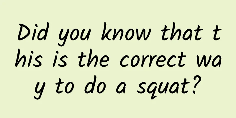Did you know that this is the correct way to do a squat?