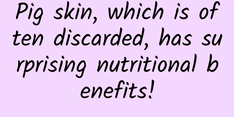 Pig skin, which is often discarded, has surprising nutritional benefits!