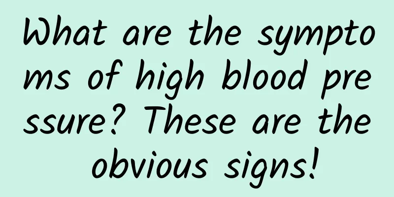 What are the symptoms of high blood pressure? These are the obvious signs!