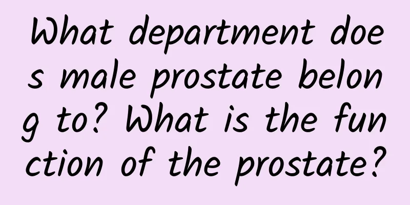 What department does male prostate belong to? What is the function of the prostate?