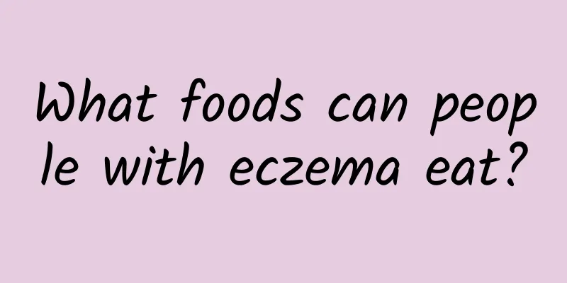 What foods can people with eczema eat?