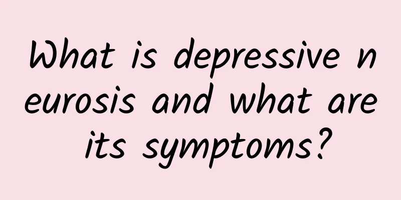 What is depressive neurosis and what are its symptoms?