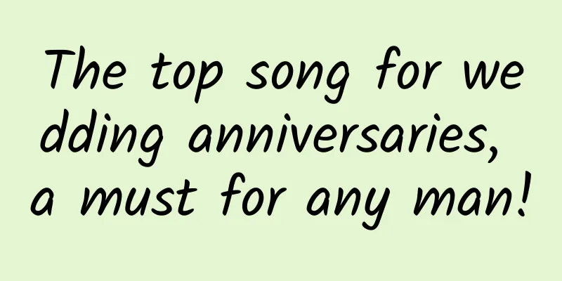The top song for wedding anniversaries, a must for any man!