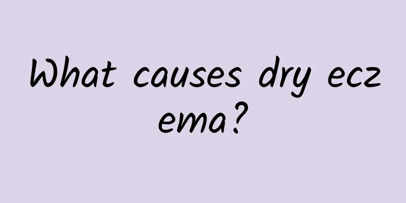 What causes dry eczema?