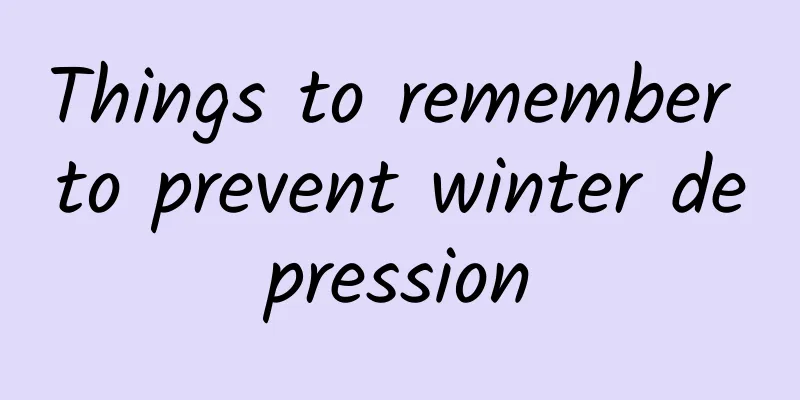 Things to remember to prevent winter depression
