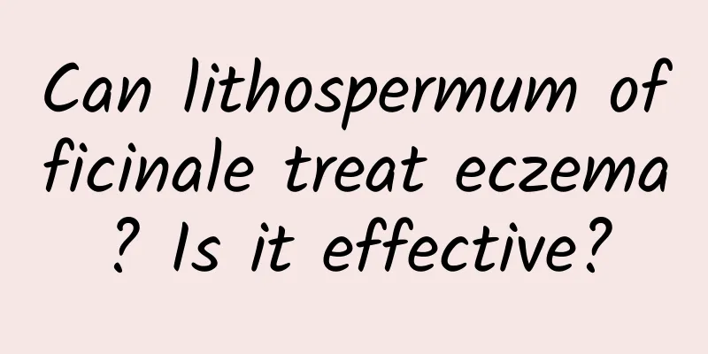 Can lithospermum officinale treat eczema? Is it effective?