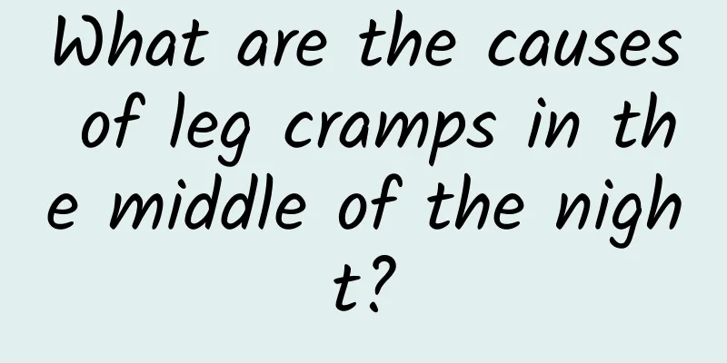 What are the causes of leg cramps in the middle of the night?