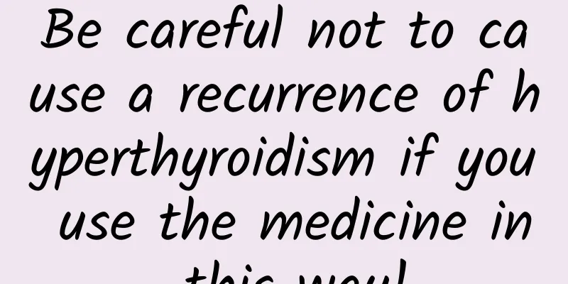 Be careful not to cause a recurrence of hyperthyroidism if you use the medicine in this way!