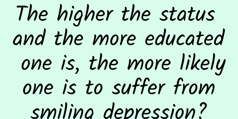 The higher the status and the more educated one is, the more likely one is to suffer from smiling depression?