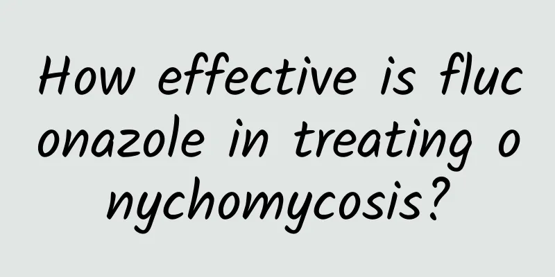 How effective is fluconazole in treating onychomycosis?