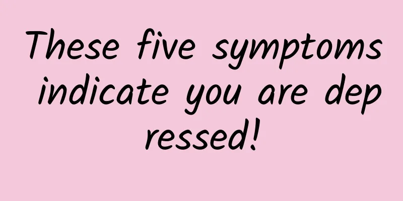 These five symptoms indicate you are depressed!