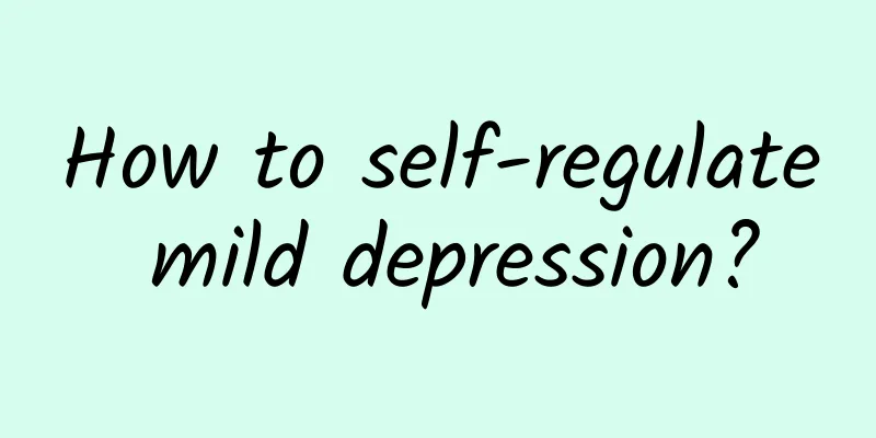 How to self-regulate mild depression?